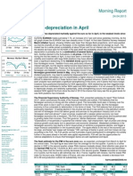 NOK-depreciation in April: Morning Report