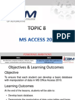 T8 (MS Access 2010)