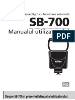 Manual SB 700