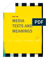 Media Texts and Meanings: Part One