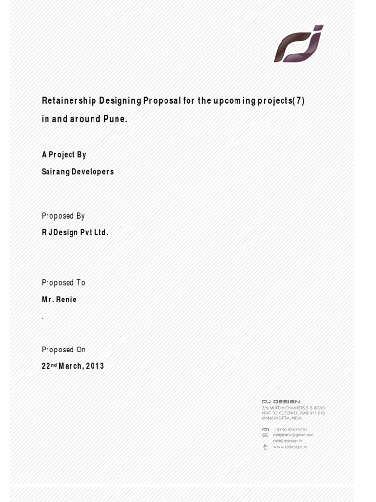 Hoarding Design Proposal for Pune Projects | PDF | Social Institutions ...