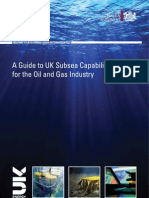 Guide To UK Subsea Capability For The Oil and Gas Industry