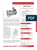 Excess Flow Valve MALEMA M - XF