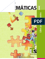 Matematica I - Volumen 1 - Libro para El Maestro