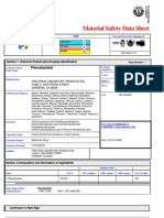 Material Safety Data Sheet: Phenobarbital