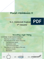 Fluid Mechanics II: B.S. Mechanical Engineering 4 Semester