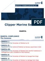 Clipper Marine Services: Environmental Compliance Plan Training