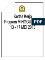 Minggu SN & MT 2013