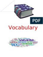 Vocabulary