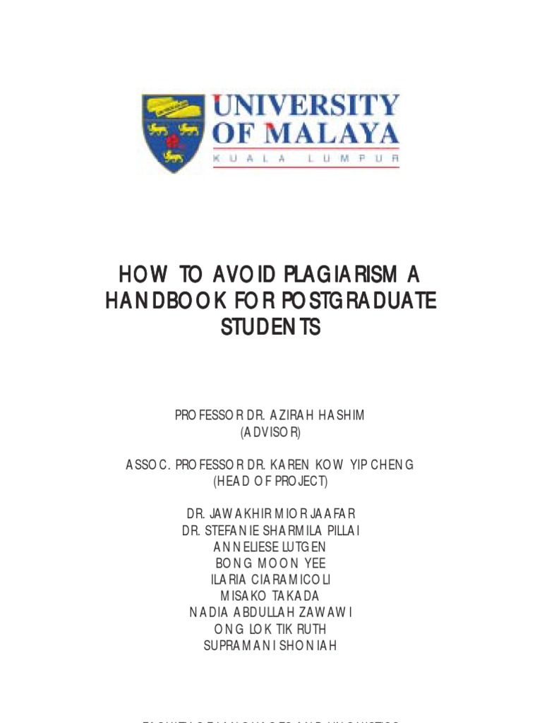 Tips on avoiding plagiarism image