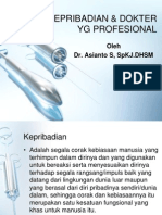 Kepribadian & Dokter Yg Profesional