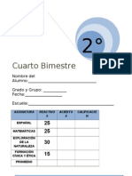 2do Grado Bimestre 4 2011 2012