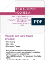 PPG (Masalah Gizi Di Indonesia)