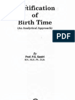 Rectification of Birth Time