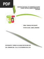 Trabajo Semana 2 Sena Servicio Al Usuario