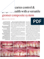 Esthetics Caries Control