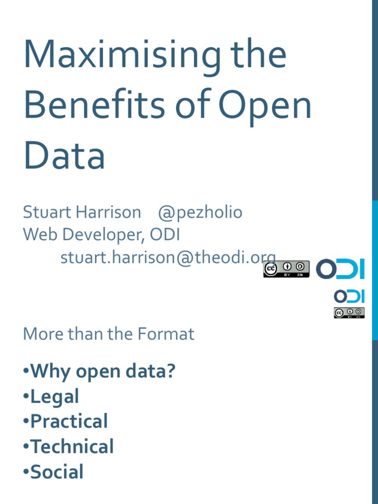 Best Practices for Open Data Reuse | PDF