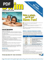 Download Toronto FUN Guide Spring  Summer 2009 Swimming Toronto-East York District by KidsEnergyBurner SN13775850 doc pdf