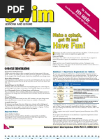 Download Toronto FUN Guide Spring  Summer 2009 Swimming Scarborough District by KidsEnergyBurner SN13775860 doc pdf