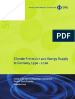 Climate Protection and Energy Supply in Germany 1990 - 2020