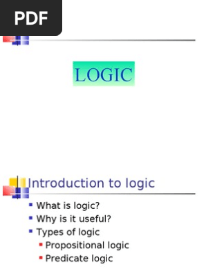 Logic Gates Logic Metalogic