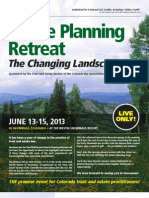 33rd Annual Estate Planning Retreat