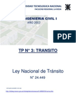 Lley Nacional de Tránsito 24.449