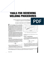 8 Tools for Reviewing Welding Procedures