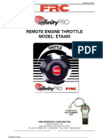 Remote Engine Throttle Model: Eta400: Document Number: Xe-Eta4Pm-R0A