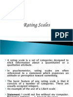 Rating Scales 2003