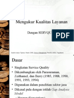 Materi MPP Mengukur Kualitas by SERVQUAL