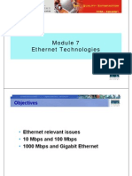 CCNA1 M7 Ethernet Technologies