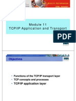 CCNA1 M11 TCPIP Transport Application