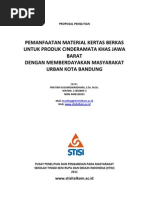 Download Proposal Penelitian Pemanfaatan Kertas Bekas by Pratiwi by Ade Rahmawati Nurbekti SN137789648 doc pdf