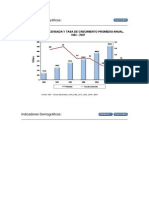 Indicadores Demográficos - ICA