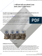 Loan and Cibil Report