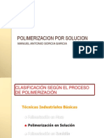 Polimerizacion Por Solucion