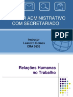 Relações Humanas no Trabalho