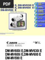 Download Canon Dm Mv600i Dm Mv630i Dm Mv600 Dm Mv590 Service Repair Manual by Miroslav Vujii SN137810838 doc pdf