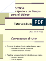 Tutoría individual