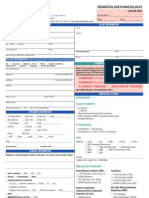 Hematology Requisition Form