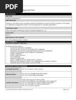 unitplan-csec it-section 8 - database