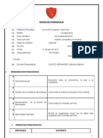 Sesion de Aprendizaje Miluska PDF