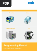 Download Programming Manual CAB Printer by florin280788 SN137829668 doc pdf