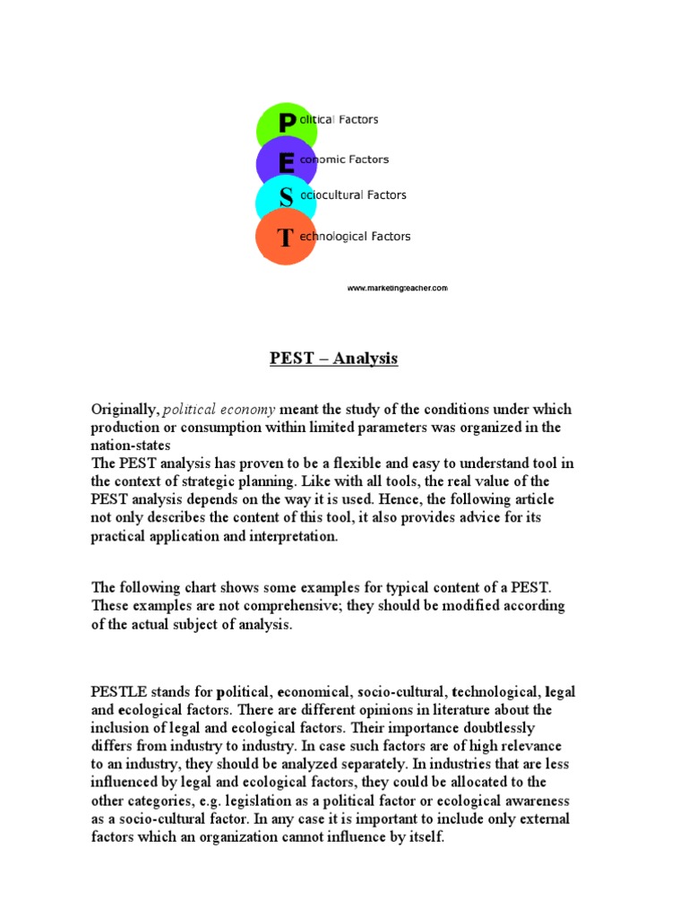 Pest | PDF | Business