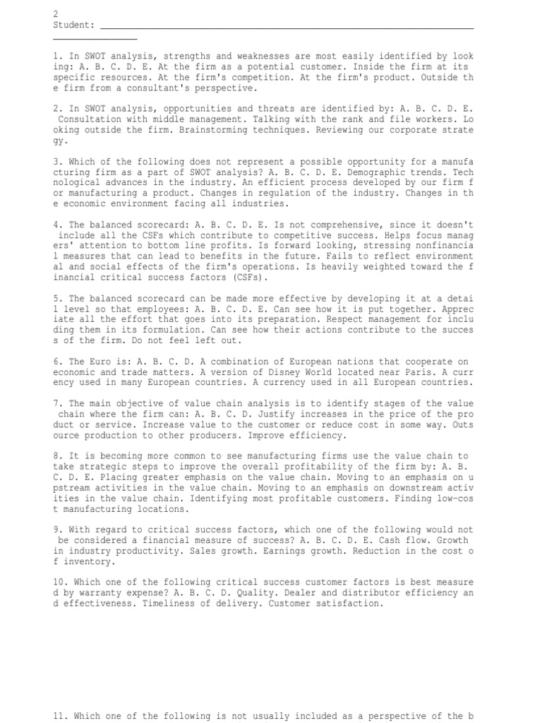 Example of situation analysis in marketing plan image