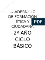 Cuadernillo de Formación Ética y Ciudadana