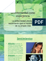 La Enfermedad Como Experiencia