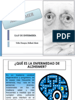 Alzheimer Plan de Cuidados Enfermeria