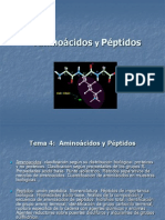 QBI - Tema 4 - Aminoacidos y Peptidos 2013